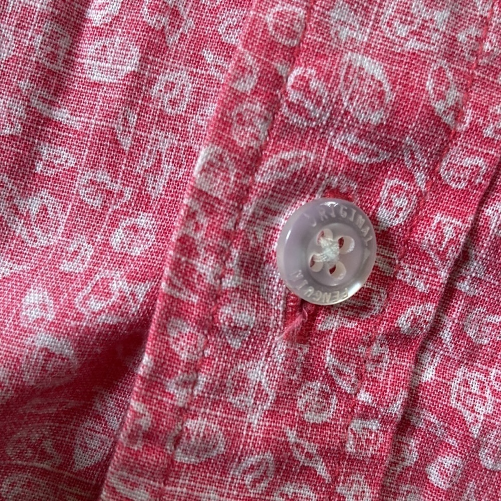 š An Original Penguin by Munsingear 100% cotton reverse print heritage slim fit - Picture 4 of 10